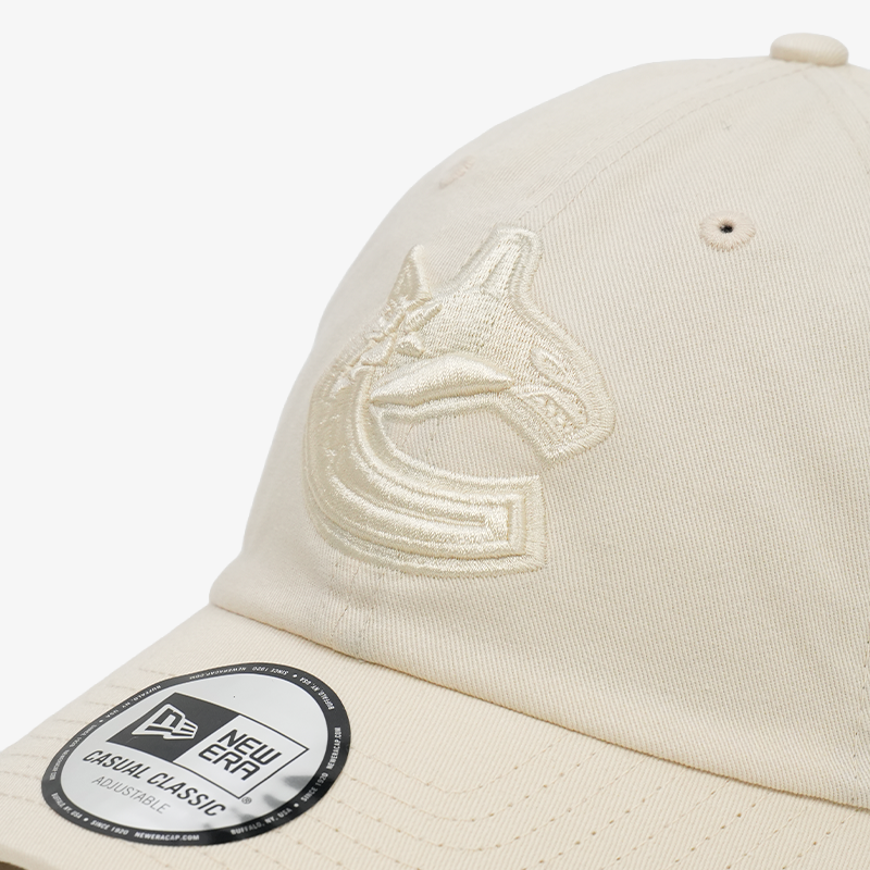 Vancouver Canucks New Era Casual Classic Color Pack Cream Orca Hat