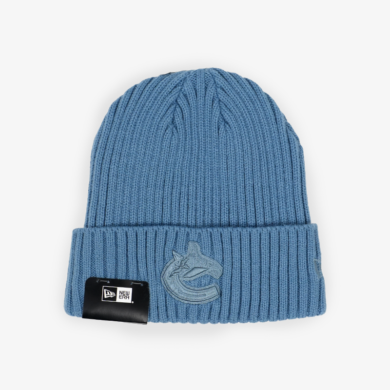 Vancouver Canucks New Era Colour Pack Blue Orca Knit Beanie