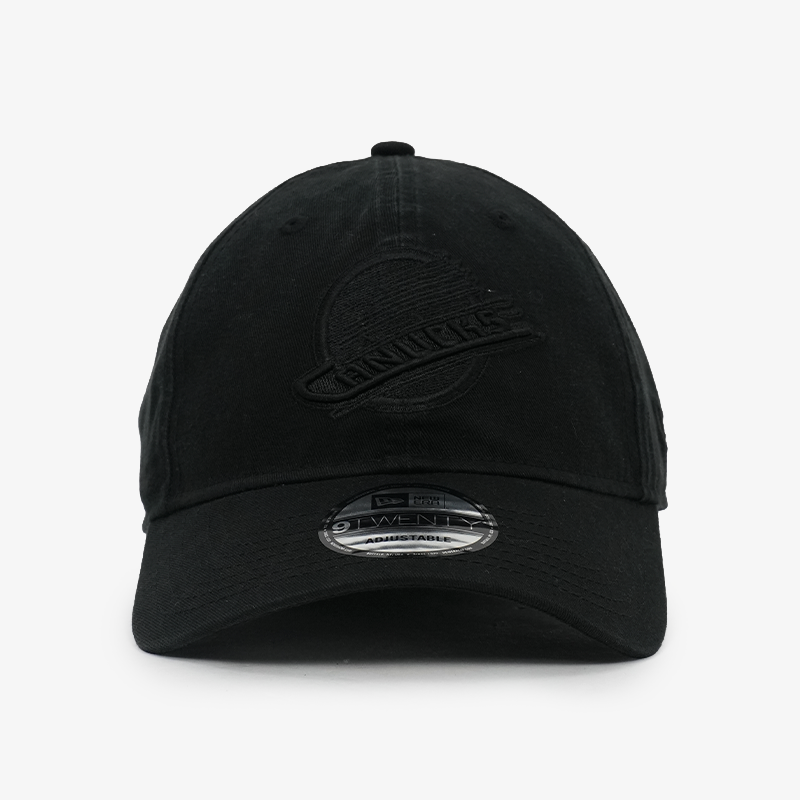 Vancouver Canucks New Era LS920 Tonal Black Skate Hat