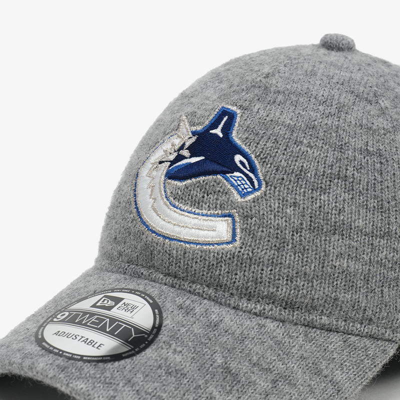 Vancouver Canucks New Era 920 Alpine Grey Orca Hat