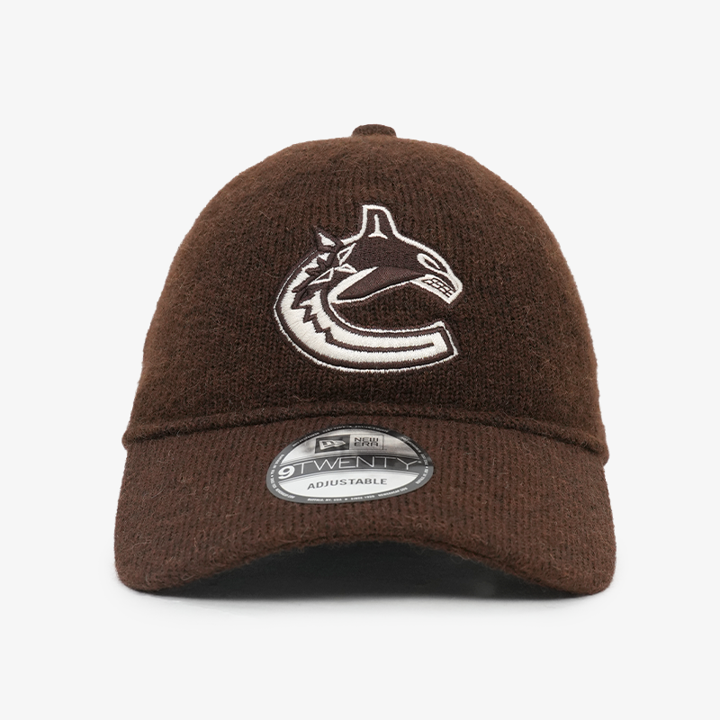 Vancouver Canucks New Era 920 Alpine Brown Orca Hat