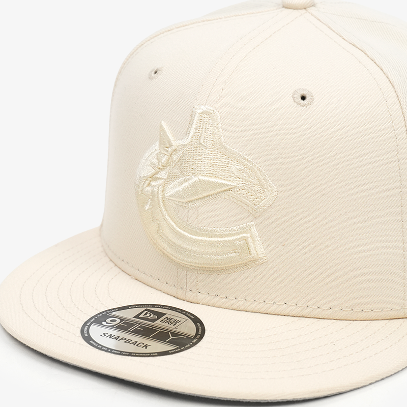 Vancouver Canucks New Era 950 Color Pack Cream Orca Snapback