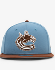 Vancouver Canucks New Era 950 Two Tone Color Pack Blue/Brown Orca Snapback