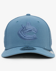 Vancouver Canucks New Era 970 Stretch Snap Color Pack Tonal Blue Orca Hat