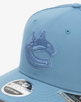 Vancouver Canucks New Era 970 Stretch Snap Color Pack Tonal Blue Orca Hat