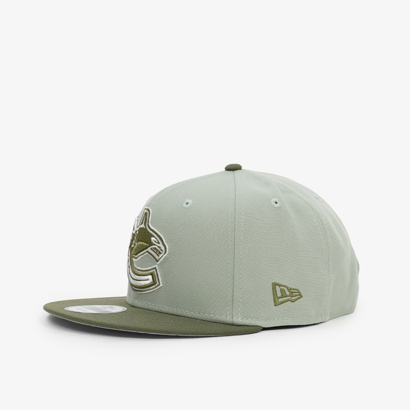 Vancouver Canucks New Era 950 Two Tone Color Pack Green/Olive Orca Snapback