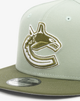 Vancouver Canucks New Era 950 Two Tone Color Pack Green/Olive Orca Snapback