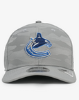 Vancouver Canucks New Era 970 Stretch Snap Performance Camo Grey Orca Hat