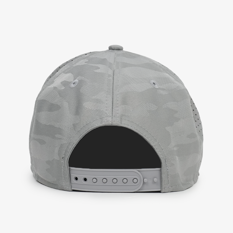 Vancouver Canucks New Era 970 Stretch Snap Performance Camo Grey Orca Hat