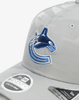 Vancouver Canucks New Era 970 Stretch Snap Performance Camo Grey Orca Hat