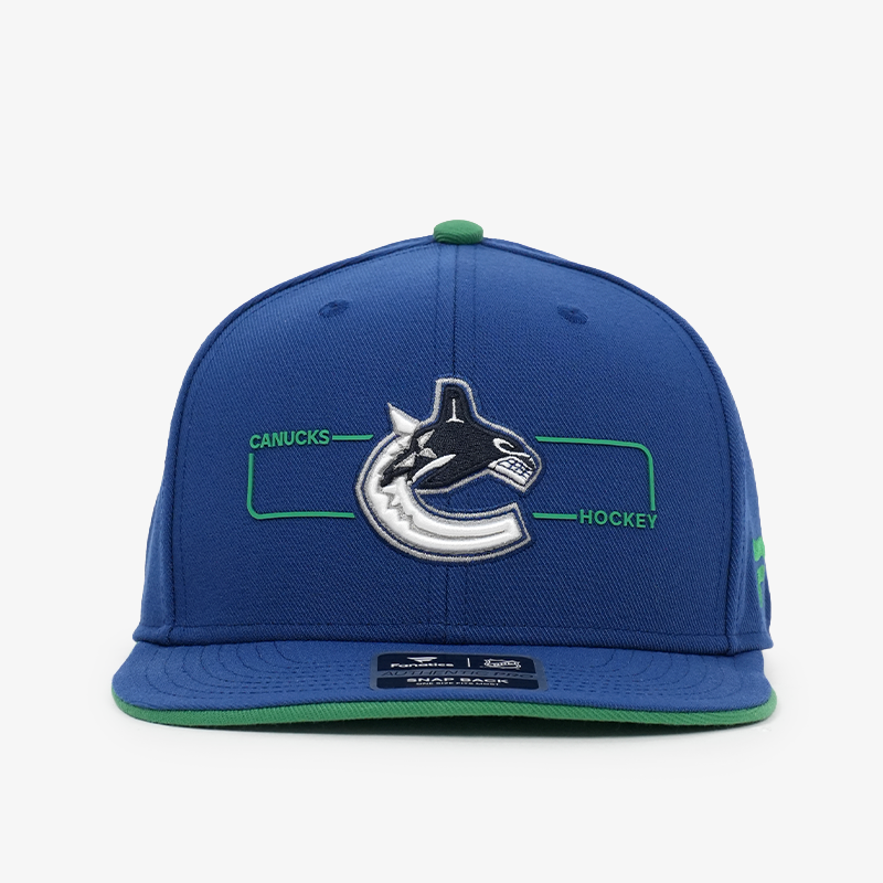 Vancouver Canucks Fanatics Rink 3 Canucks Hockey Blue Orca Hat