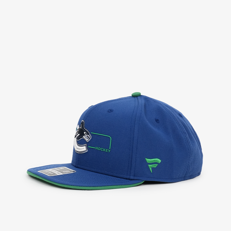 Vancouver Canucks Fanatics Rink 3 Canucks Hockey Blue Orca Hat