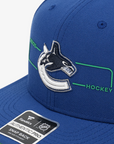 Vancouver Canucks Fanatics Rink 3 Canucks Hockey Blue Orca Hat