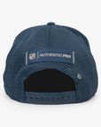 Vancouver Canucks Fanatics Road 3 A-Frame Navy Orca Hat