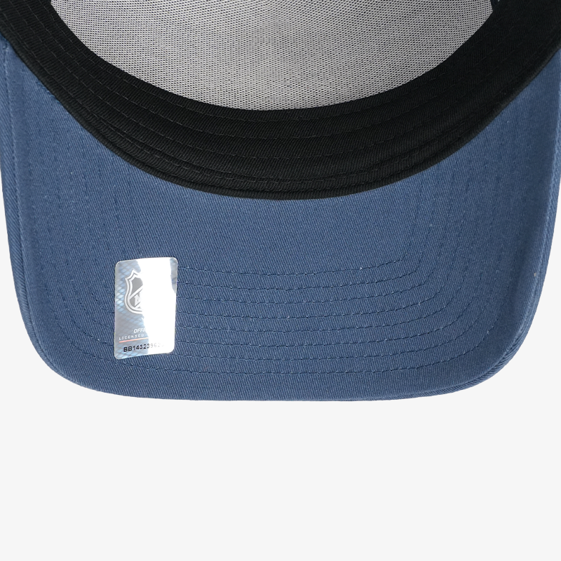 Vancouver Canucks Fanatics Road 3 A-Frame Navy Orca Hat