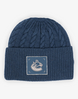Vancouver Canucks Fanatics Road 1 Acrylic Cuff Navy Orca Beanie