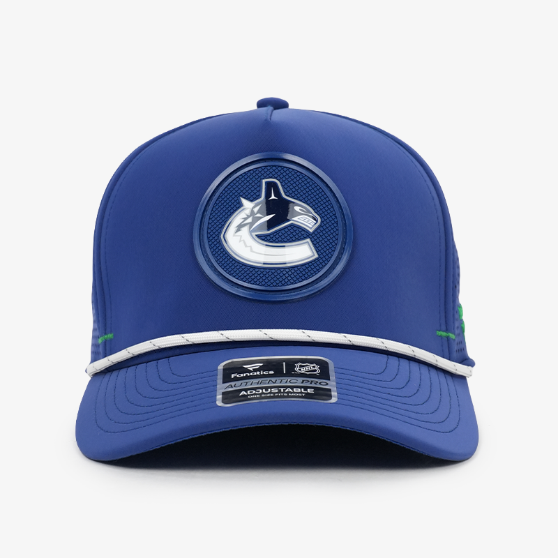 Vancouver Canucks Fanatics Rink 1 Rope Blue/White Orca Hat