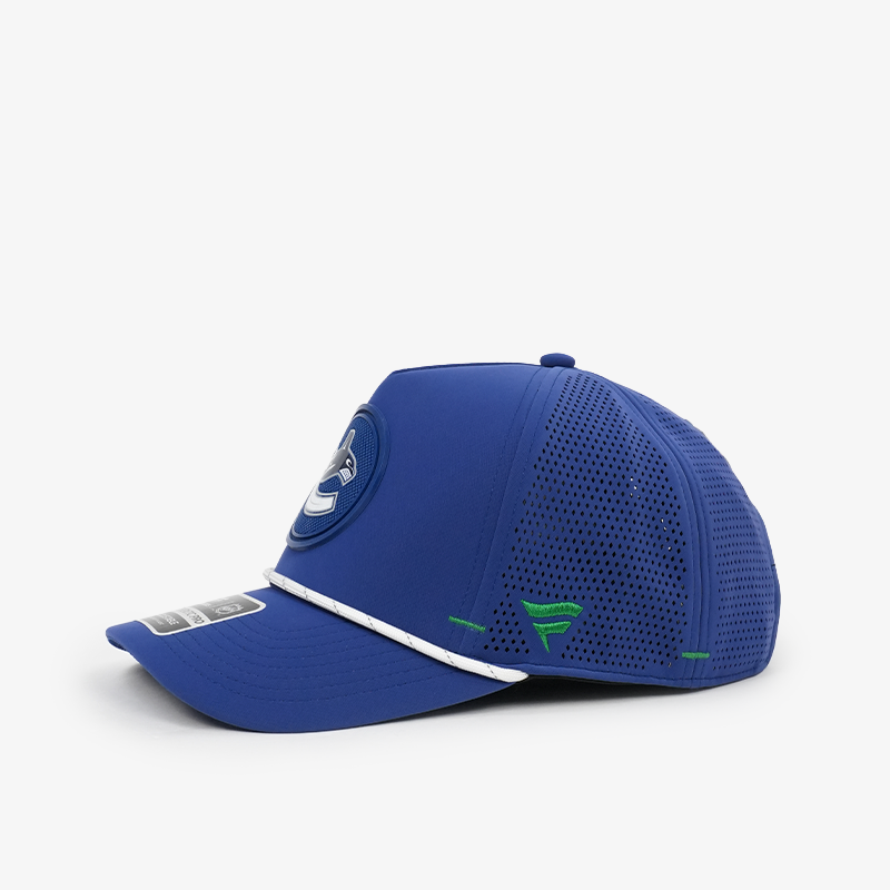 Vancouver Canucks Fanatics Rink 1 Rope Blue/White Orca Hat