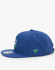 Vancouver Canucks Fanatics Train 2 Property Round Blue Orca Snapback