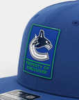 Vancouver Canucks Fanatics Train 2 Property Round Blue Orca Snapback