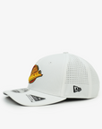 Vancouver Canucks New Era 970 Stretch Snap Performance White Skate Hat