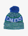 Vancouver Canucks New Era Youth Tri Colour Pom Knit Toque