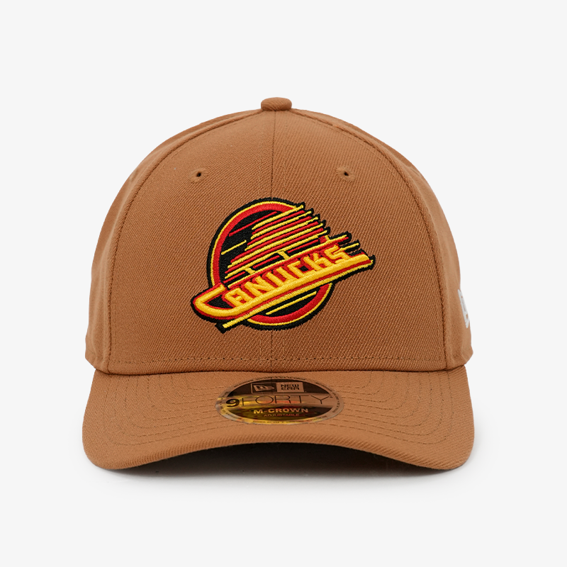 Vancouver Canucks New Era 940 M-Crown Brown Skate Hat
