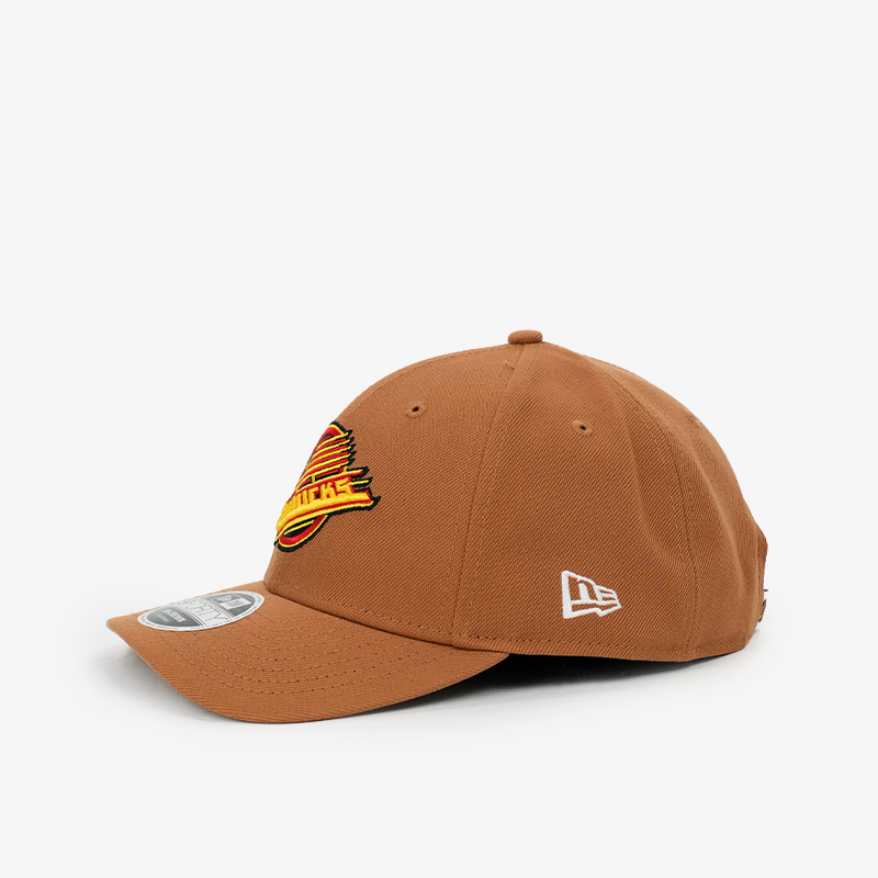 Vancouver Canucks New Era 940 M-Crown Brown Skate Hat