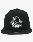Vancouver Canucks New Era 950 Trucker Black Orca Snapback