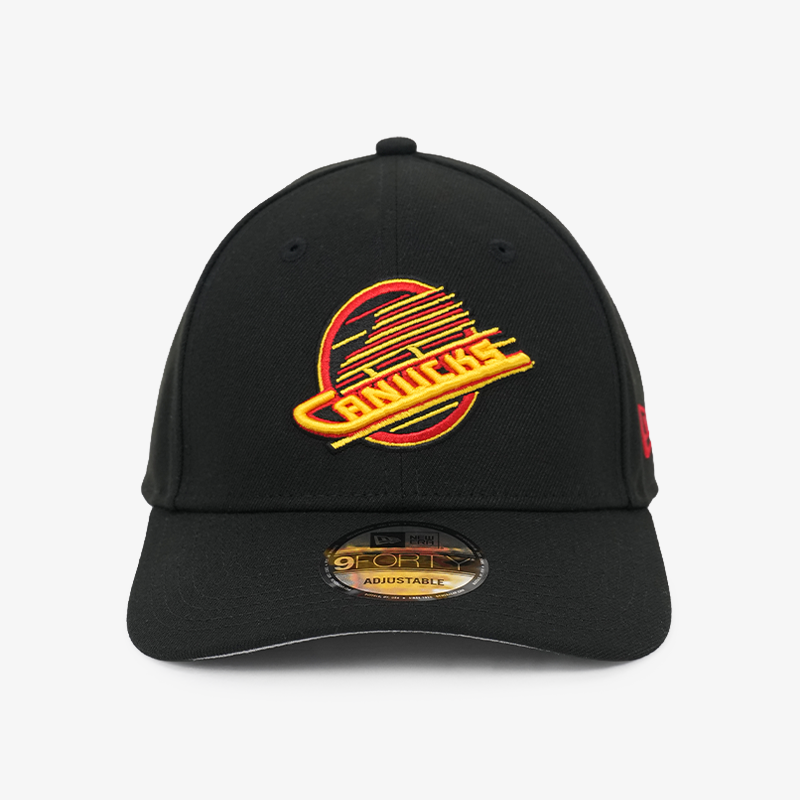 Vancouver Canucks New Era 940 Black Skate Hat