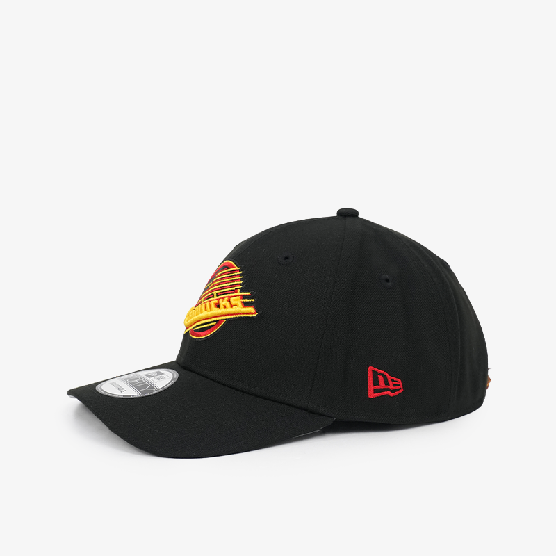 Vancouver Canucks New Era 940 Black Skate Hat