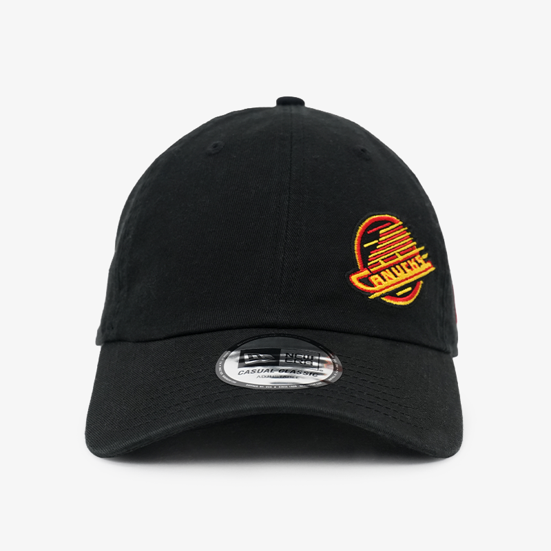 Vancouver Canucks New Era Casual Classic Black Skate Hat