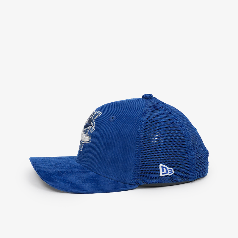 Vancouver Canucks New Era Youth 970 Stretch Snap Deceptor Blue Orca Hat