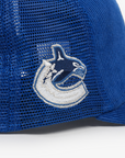 Vancouver Canucks New Era Youth 970 Stretch Snap Deceptor Blue Orca Hat