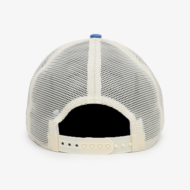 Vancouver Canucks New Era 940 M-Crown Trucker Blue/Cream Orca Hat