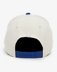 Vancouver Canucks New Era Women's 940 M-Crown Two Tone Blue/Cream Tonal Script Orca Hat