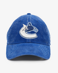 Vancouver Canucks New Era Casual Classic Corduroy Blue Orca Hat
