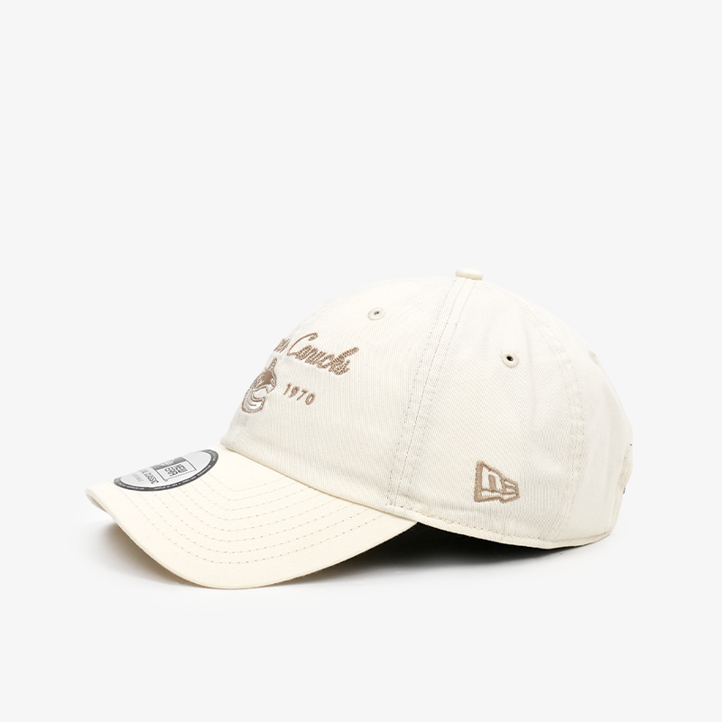 Vancouver Canucks New Era Casual Classic Script Cream Orca Hat
