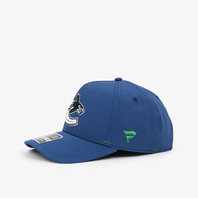 Vancouver Canucks Fanatics Rink 13 A-Frame Blue Orca Hat
