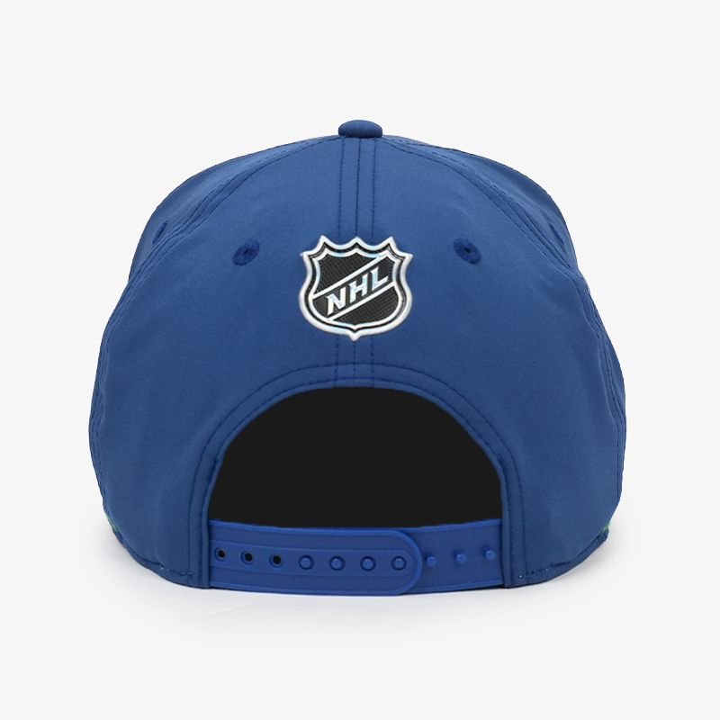 Vancouver Canucks Fanatics Rink 13 A-Frame Blue Orca Hat