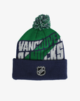 Vancouver Canucks Youth Propel Knit Orca Beanie