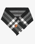 Vancouver Canucks Black Skate Plaid Scarf
