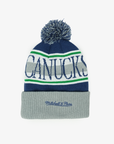 Vancouver Canucks Mitchell & Ness Youth Orca Pom Knit