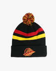 Vancouver Canucks Youth Fanatics Cuffed Pom Skate Beanie