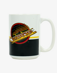 Vancouver Canucks Ceramic Skate Mug