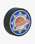 Vancouver Canucks Filipino Heritage Night Logo Puck