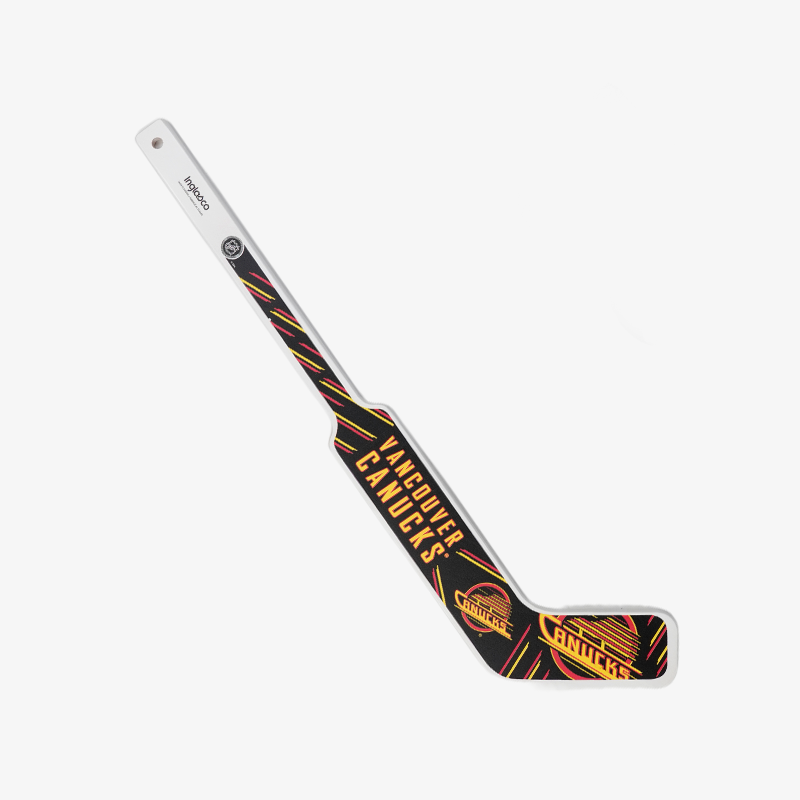 Vancouver Canucks Goalie Wooden Skate Mini Stick