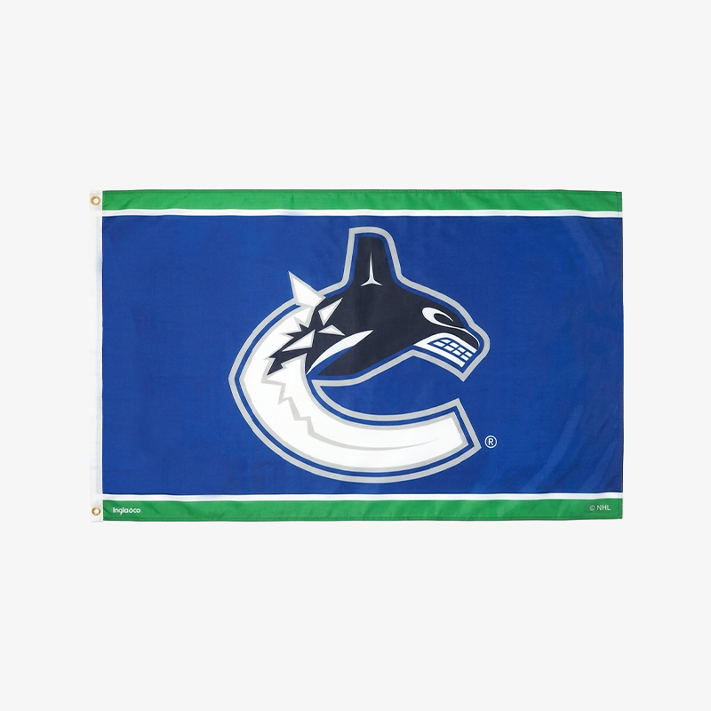 Vancouver Canucks 3' x 5' Orca Wall Flag