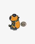Vancouver Canucks Capybara Hockey Pin