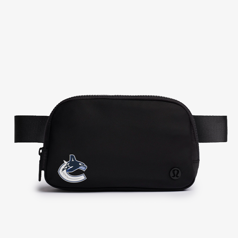 Vancouver Canucks x lululemon Everywhere Black Orca Belt Bag